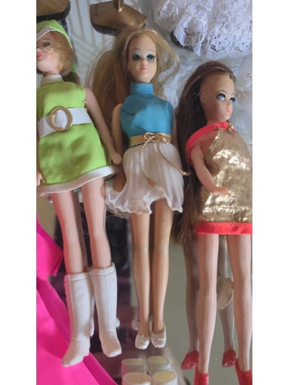 1970 Vintage Dawn Dolls With Outfits & Acces. - Japan & Hong Kong - Great Coll.